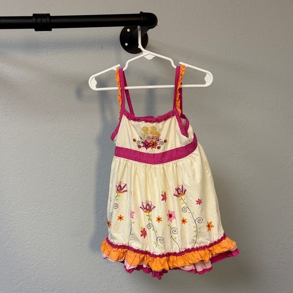 Disney 3T Sleeping Bty&Aurora Embroidered and Ruffled Ltweight Dress. GUC! - Picture 3 of 6
